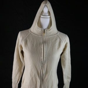 Riccardo Piacenza Pure Cashmere Hoodie Beige Small